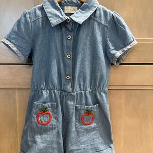 Miki Miette, denim romper